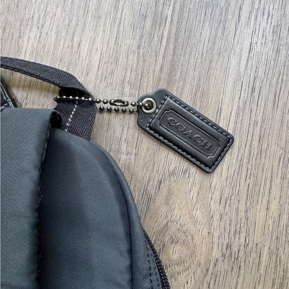 Coach Varick Nylon and Leather Sling Bag - Picture 7 of 9